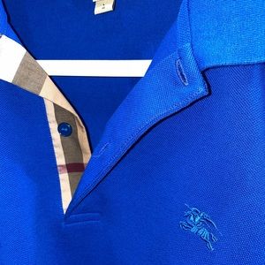 Burberry 2 toned polo.